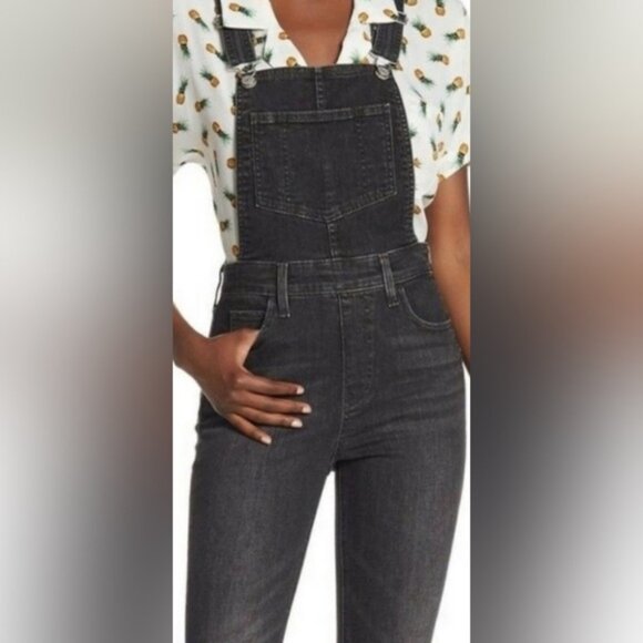 Levi's Black Skinny Overalls - Picture 1 of 9